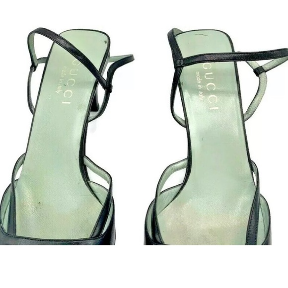 Gucci Authentic Womens Black Pointed Heel w/Sachet - Picture 9 of 12